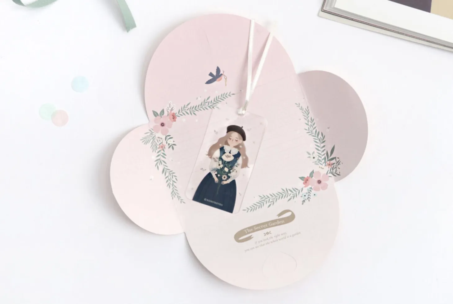 Literature Folding Letter & Bookmark Set