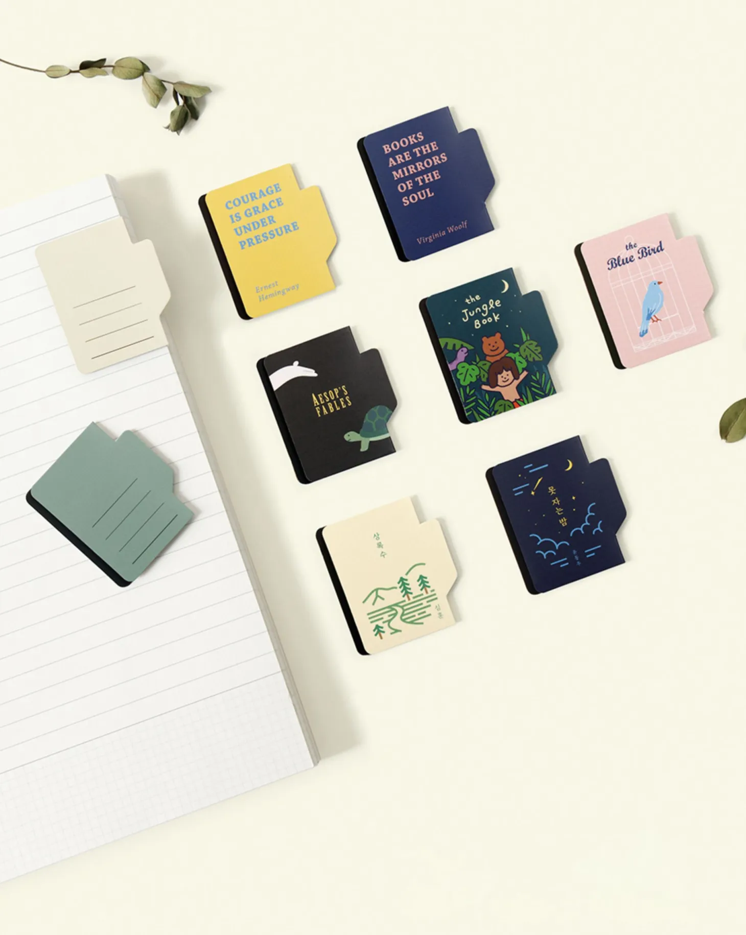 Literature Index Magnetic Bookmark