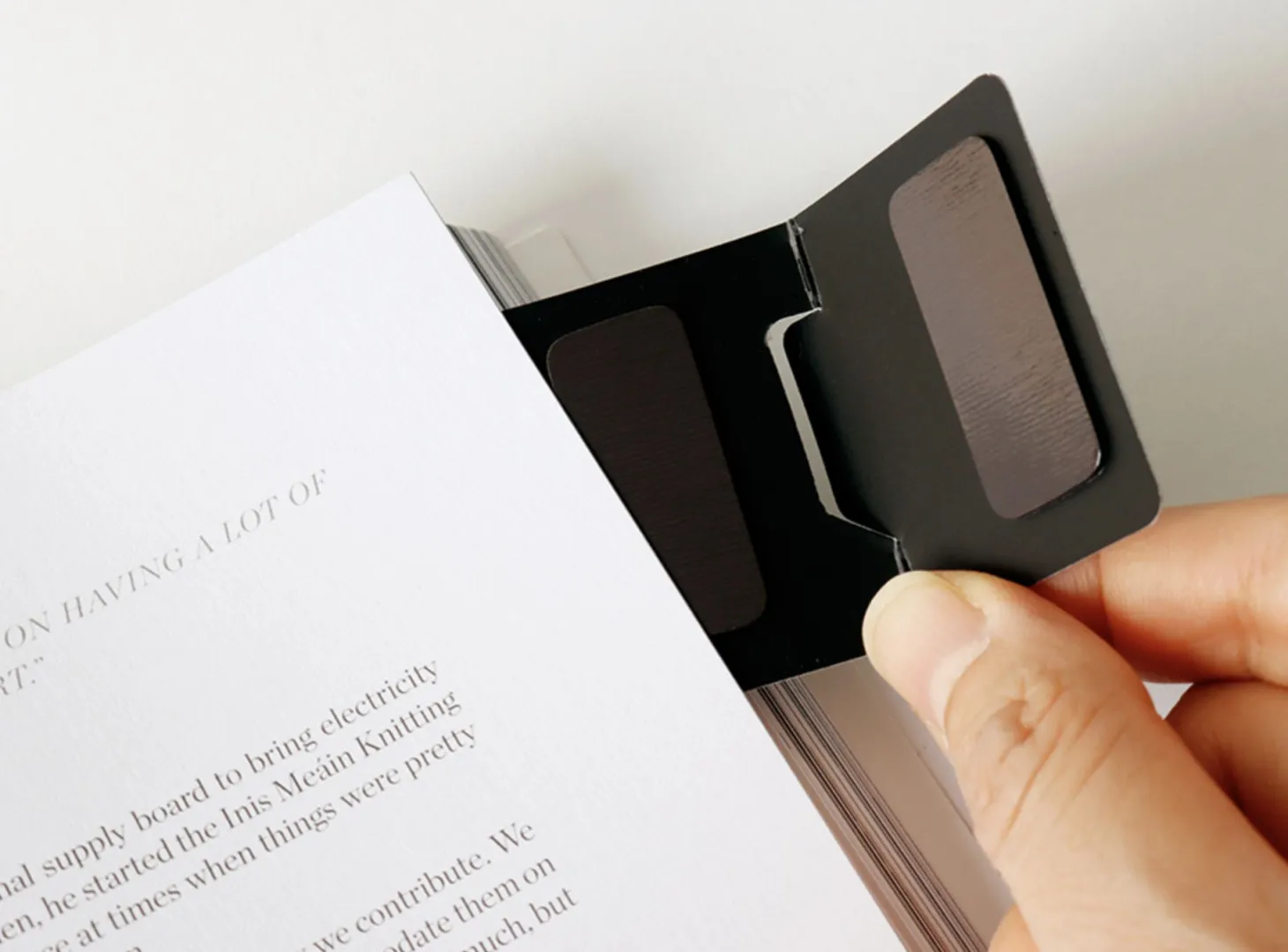 Literature Index Magnetic Bookmark