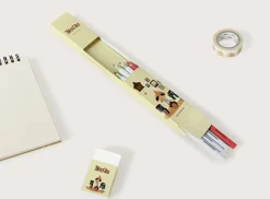 Literature Pencil & Eraser Set