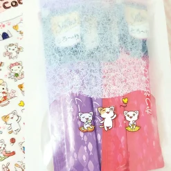 Little Cat Day Life PVC Sticker