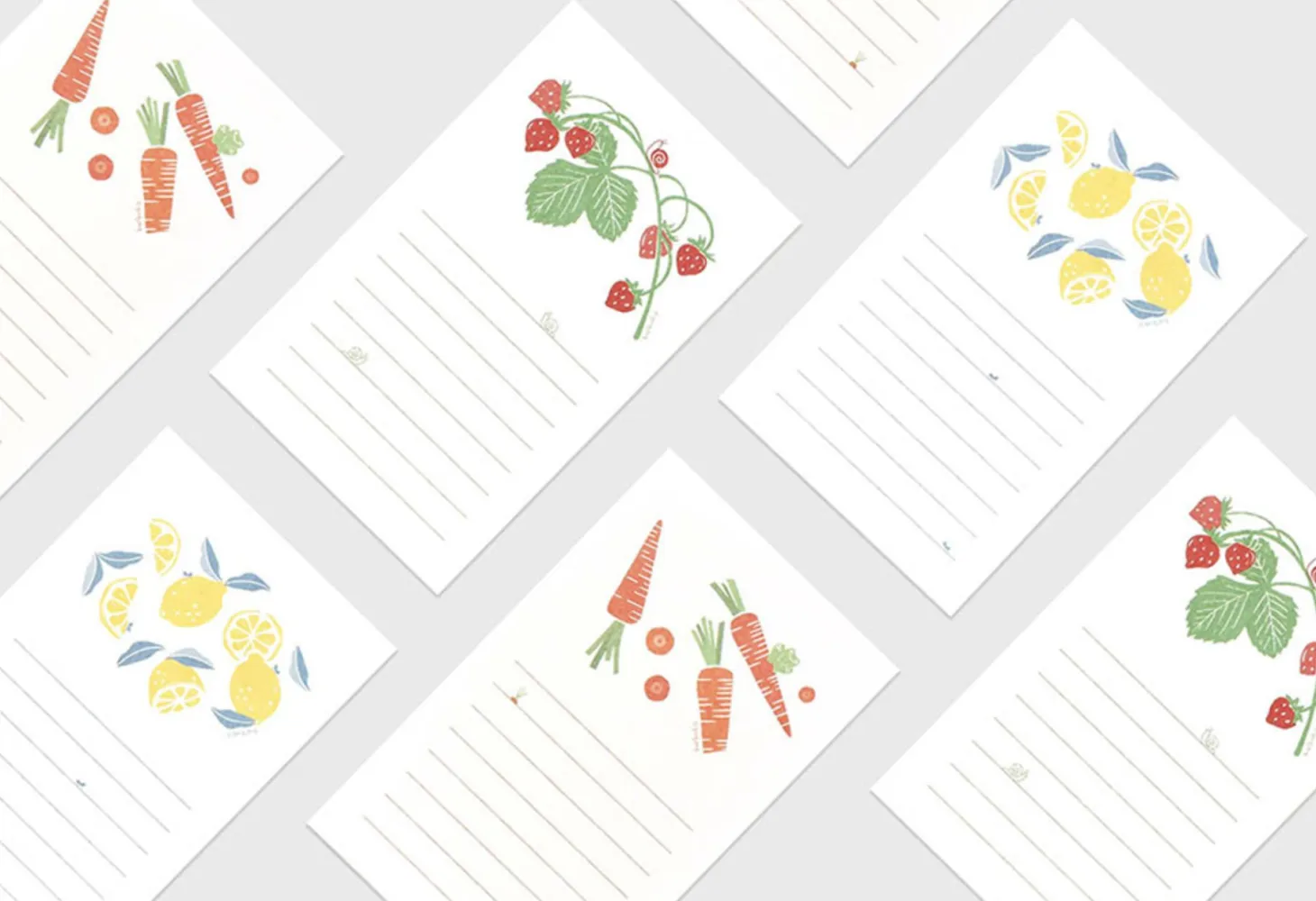 Little Garden Friends Letter Set