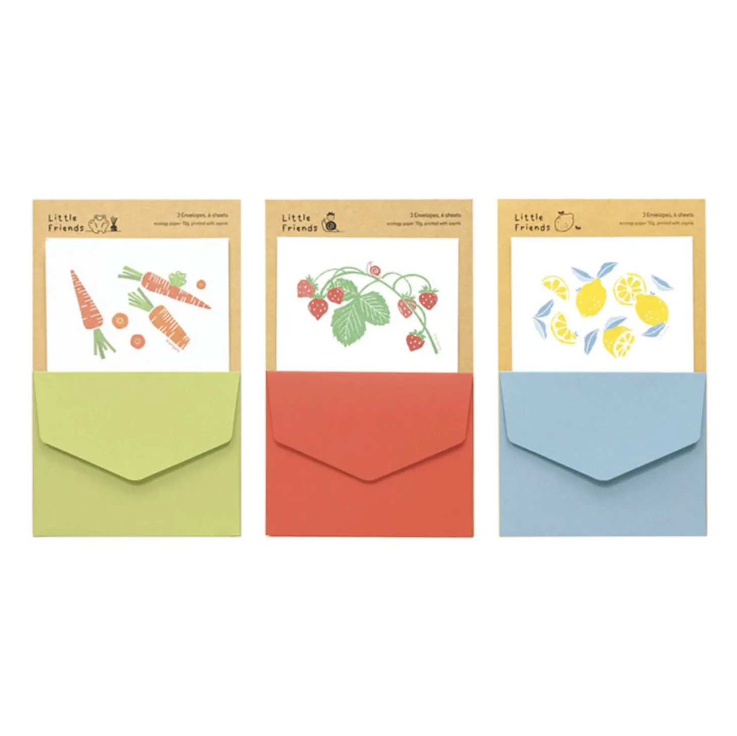 Little Garden Friends Letter Set
