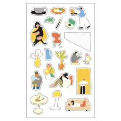 Little Things Themed Removable Sticker