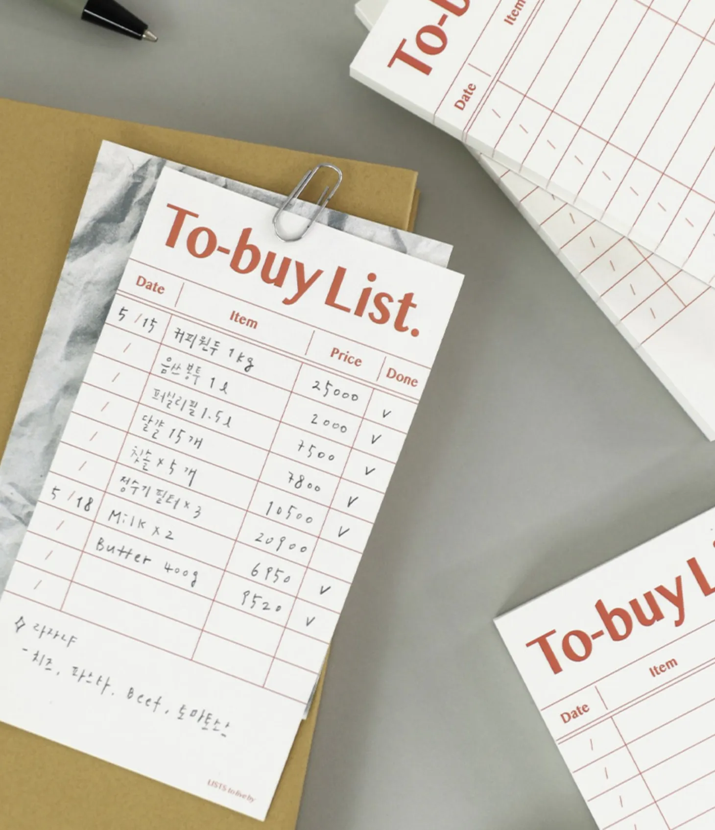 Live By Plan Memo Pad