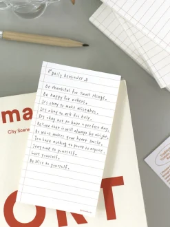 Live By Plan Memo Pad