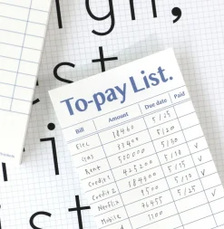 Live By Plan Memo Pad