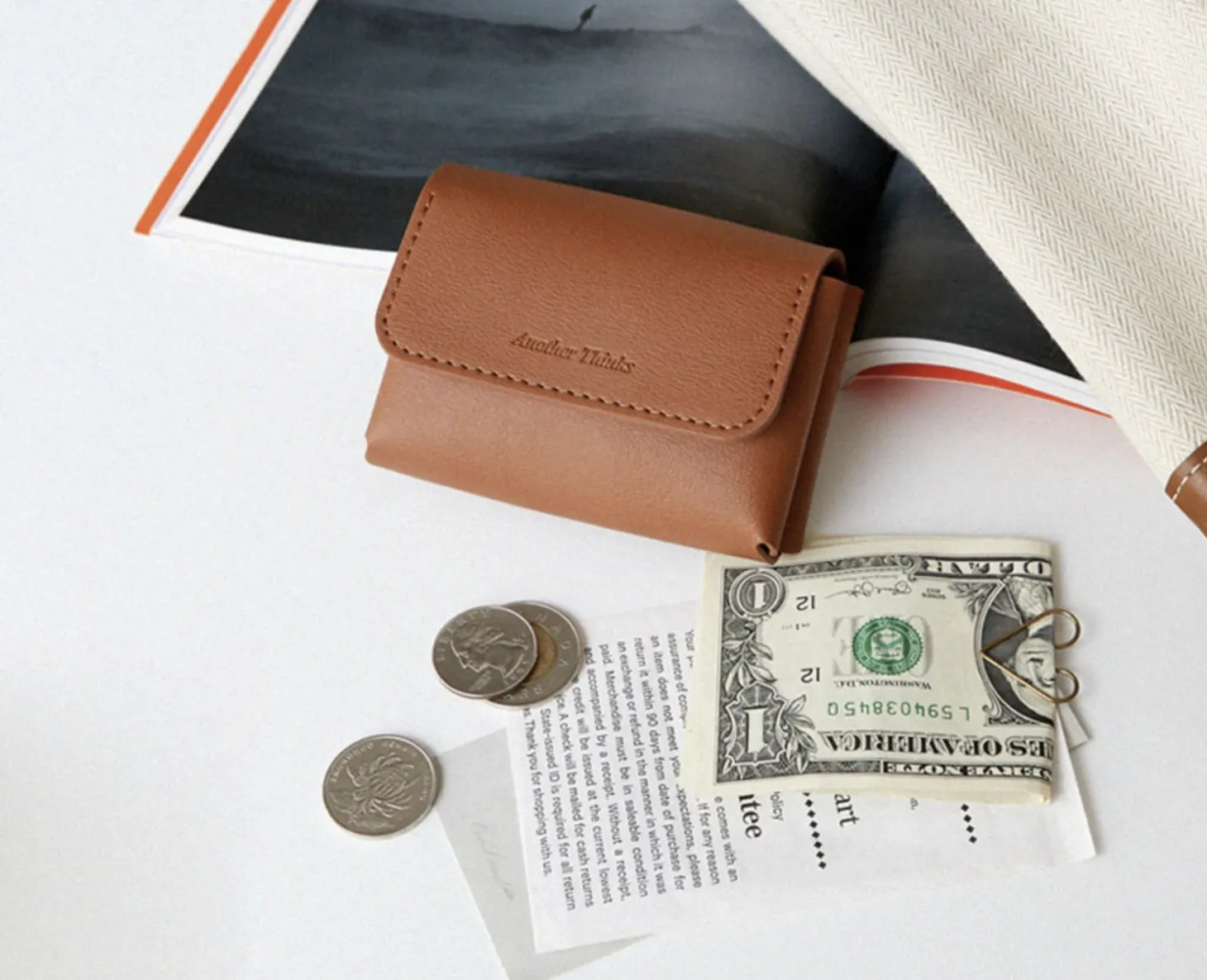 Loaf Vegan Leather Card Pouch