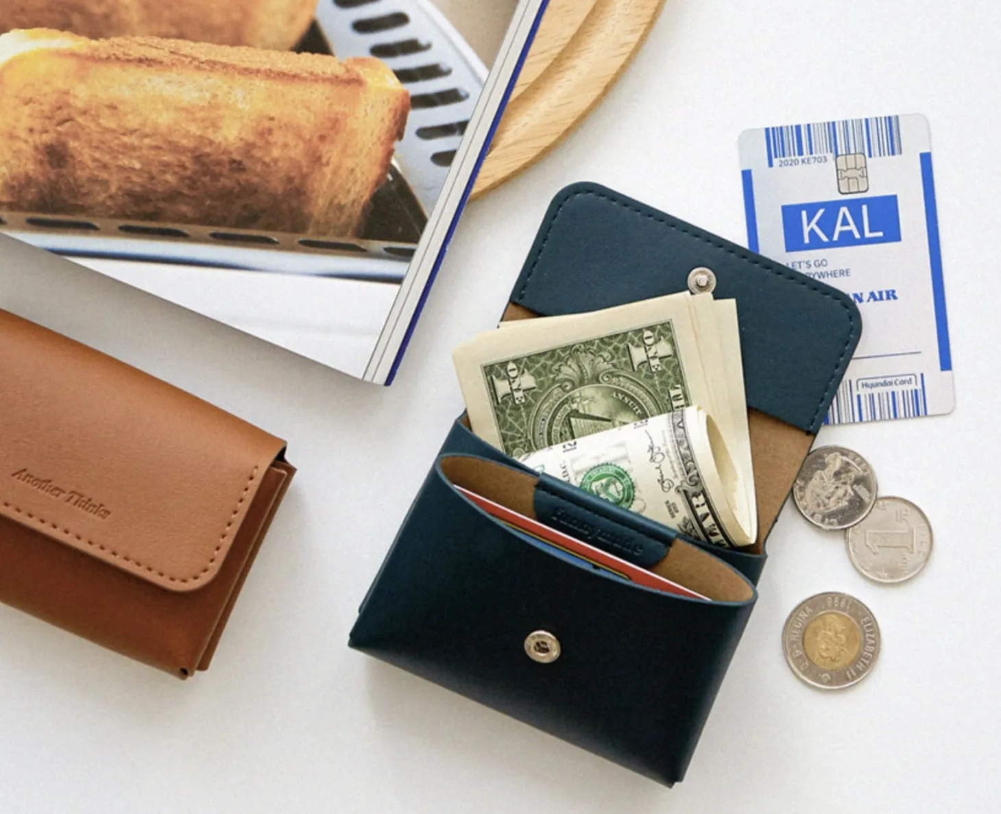 Loaf Vegan Leather Card Pouch