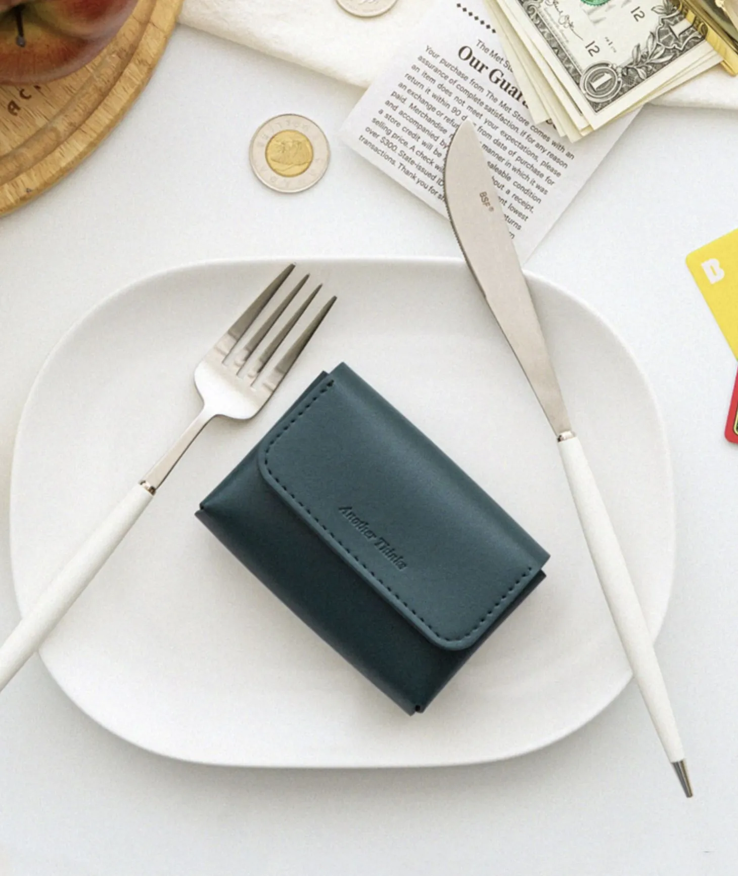 Loaf Vegan Leather Card Pouch