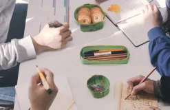 Long Banana Leaf Tray