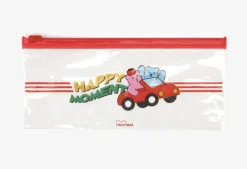 Long Market PVC Zipper Pocket