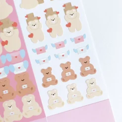 Lovely Bear Slim Sticker v1
