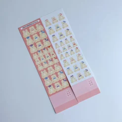 Lovely Bear Slim Sticker v1