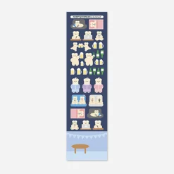 Lovely Bear Slim Sticker v1
