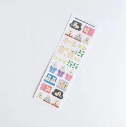 Lovely Bear Slim Sticker v1