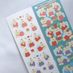 Lovely Bear Slim Sticker v1