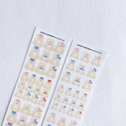 Lovely Bear Slim Sticker v1