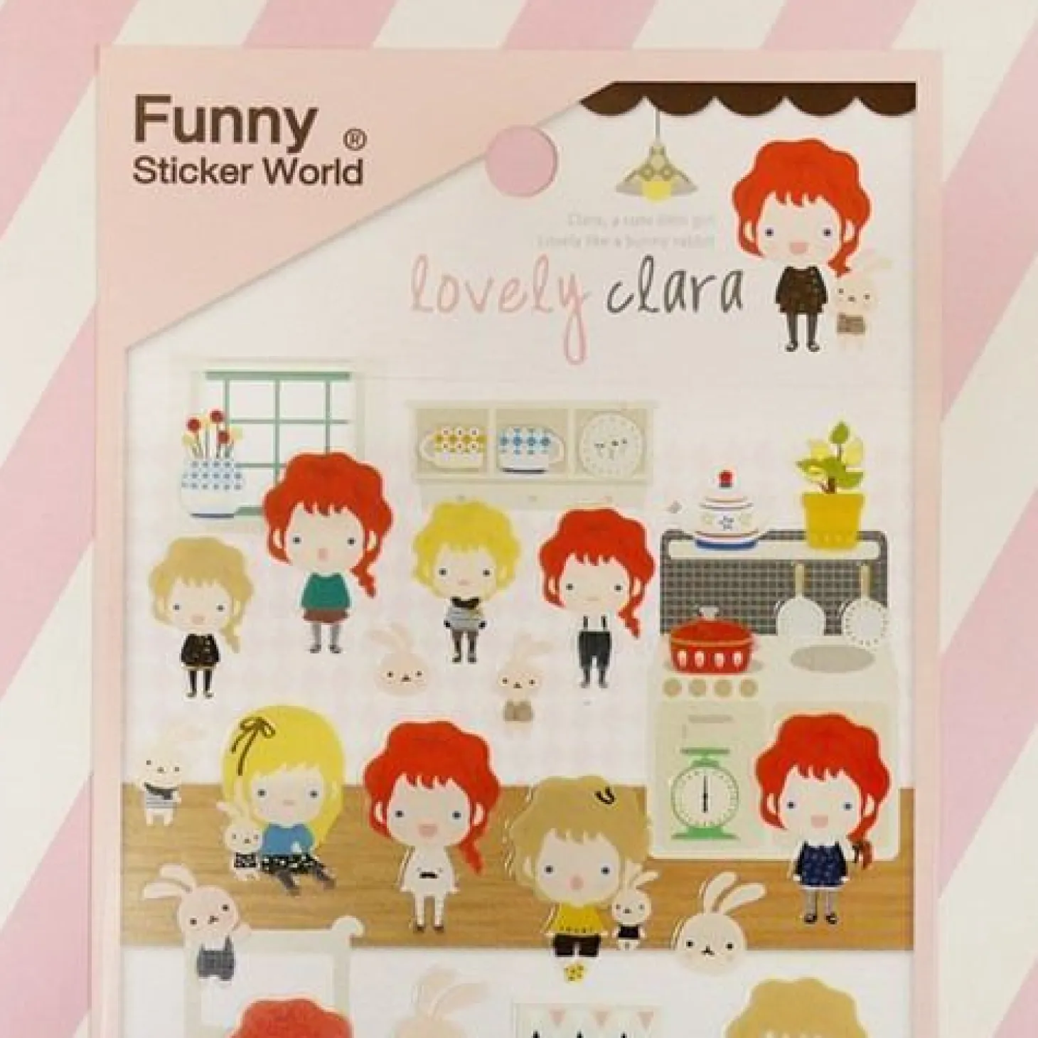 Lovely Clara Deco Sticker