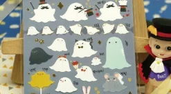 Lovely Ghost Deco Sticker