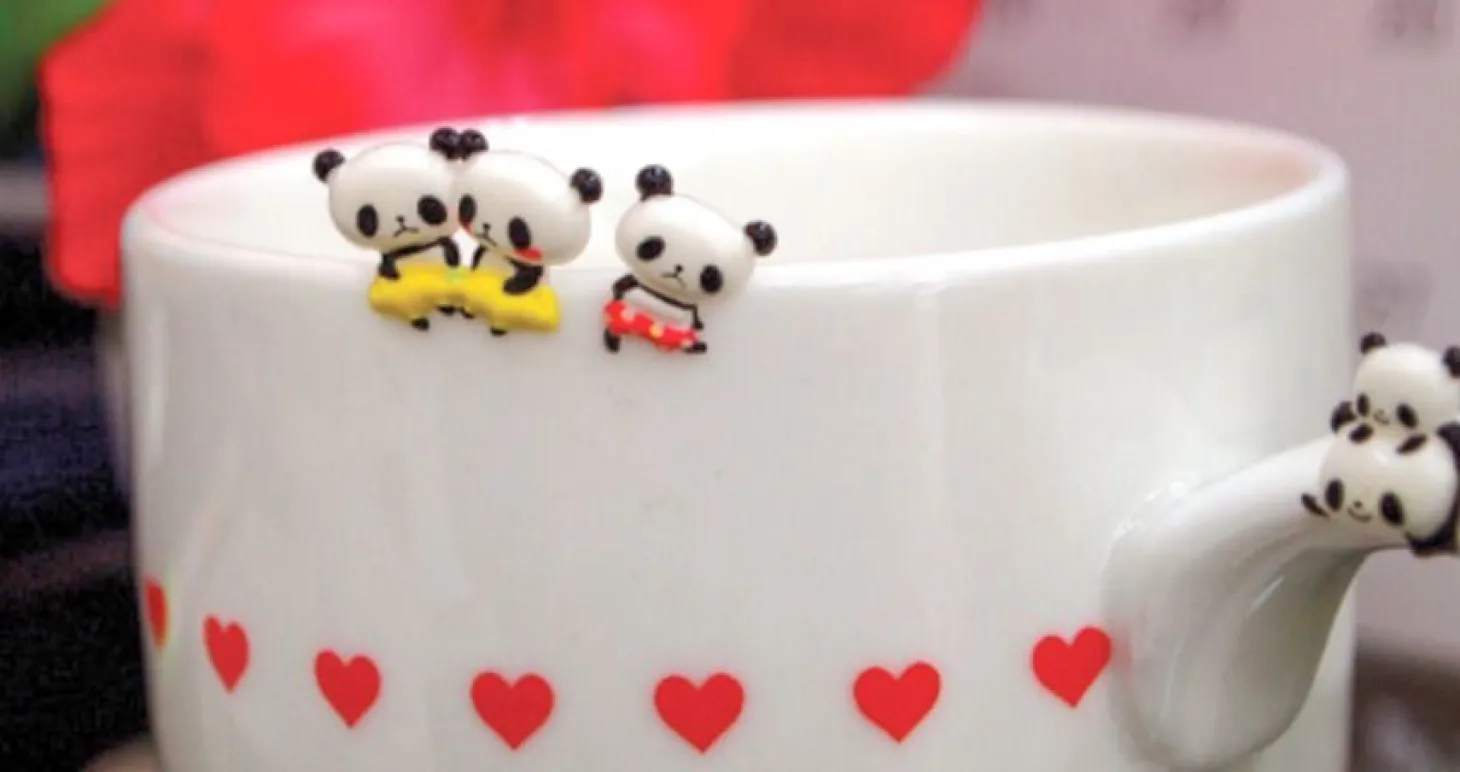 Lovely Panda Deco Sticker
