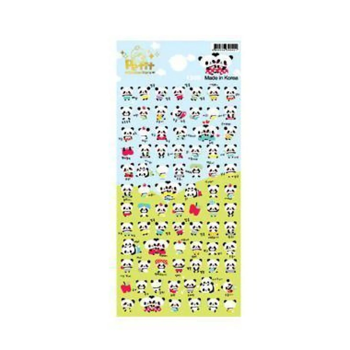 Lovely Panda Deco Sticker
