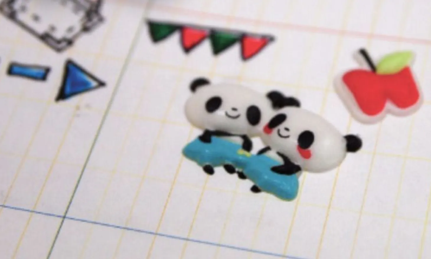 Lovely Panda Deco Sticker