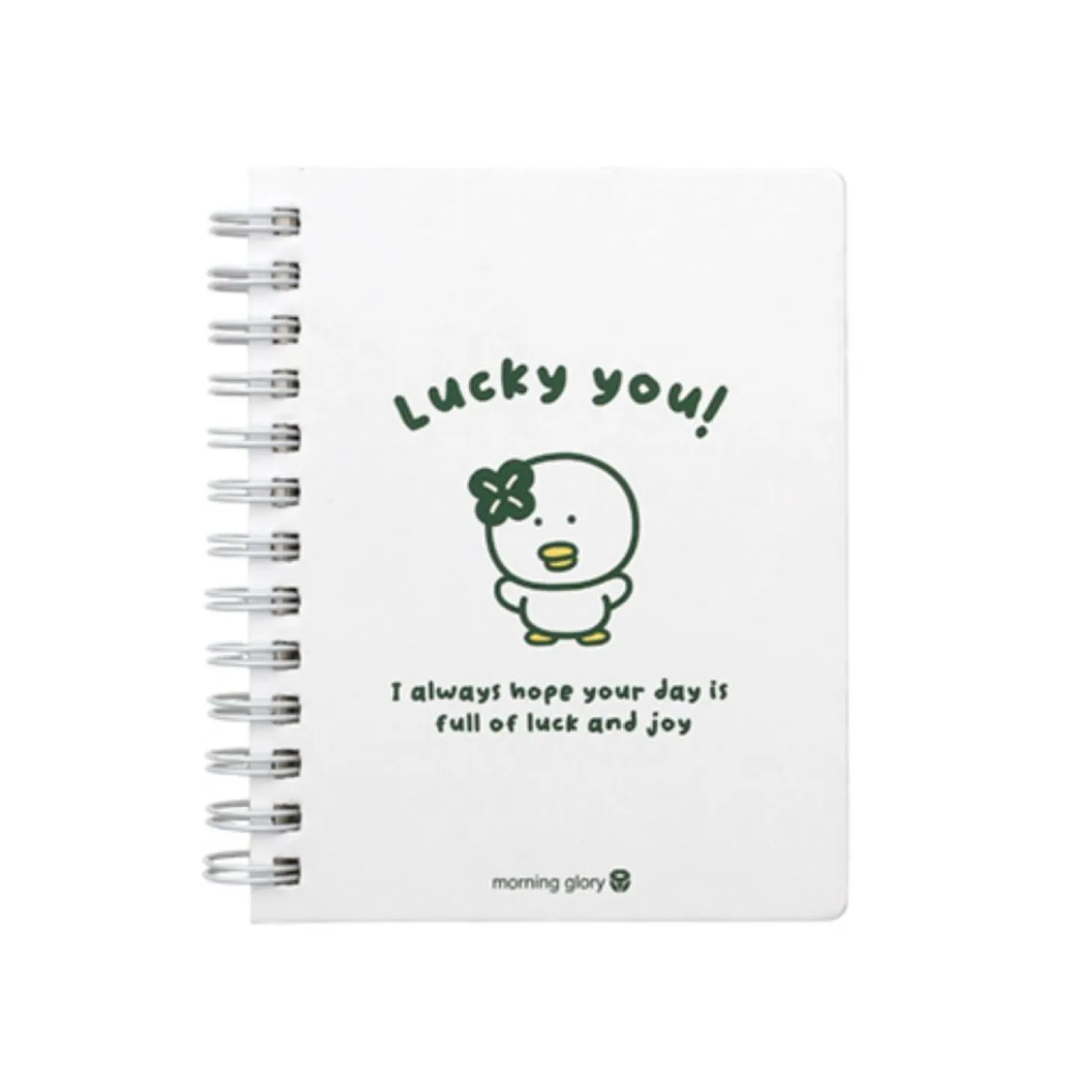 Lucky Friends Mini Spiral Lined Notebook v2