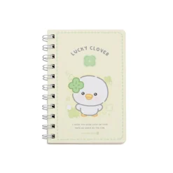 Lucky Friends Mini Spiral Lined Notebook