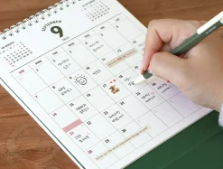 2025-2026 Lunar Retro Desk Calendar