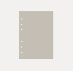 Magic Color 6 Ring A5 Plain Note Refill