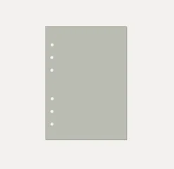 Magic Color 6 Ring A5 Plain Note Refill