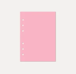 Magic Color 6 Ring A5 Plain Note Refill