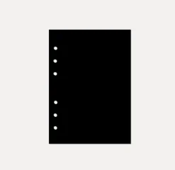 Magic Color 6 Ring A5 Plain Note Refill