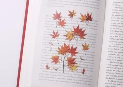 Maple Pressed Flower Sticker