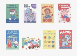 Market Illustration Postcard v1