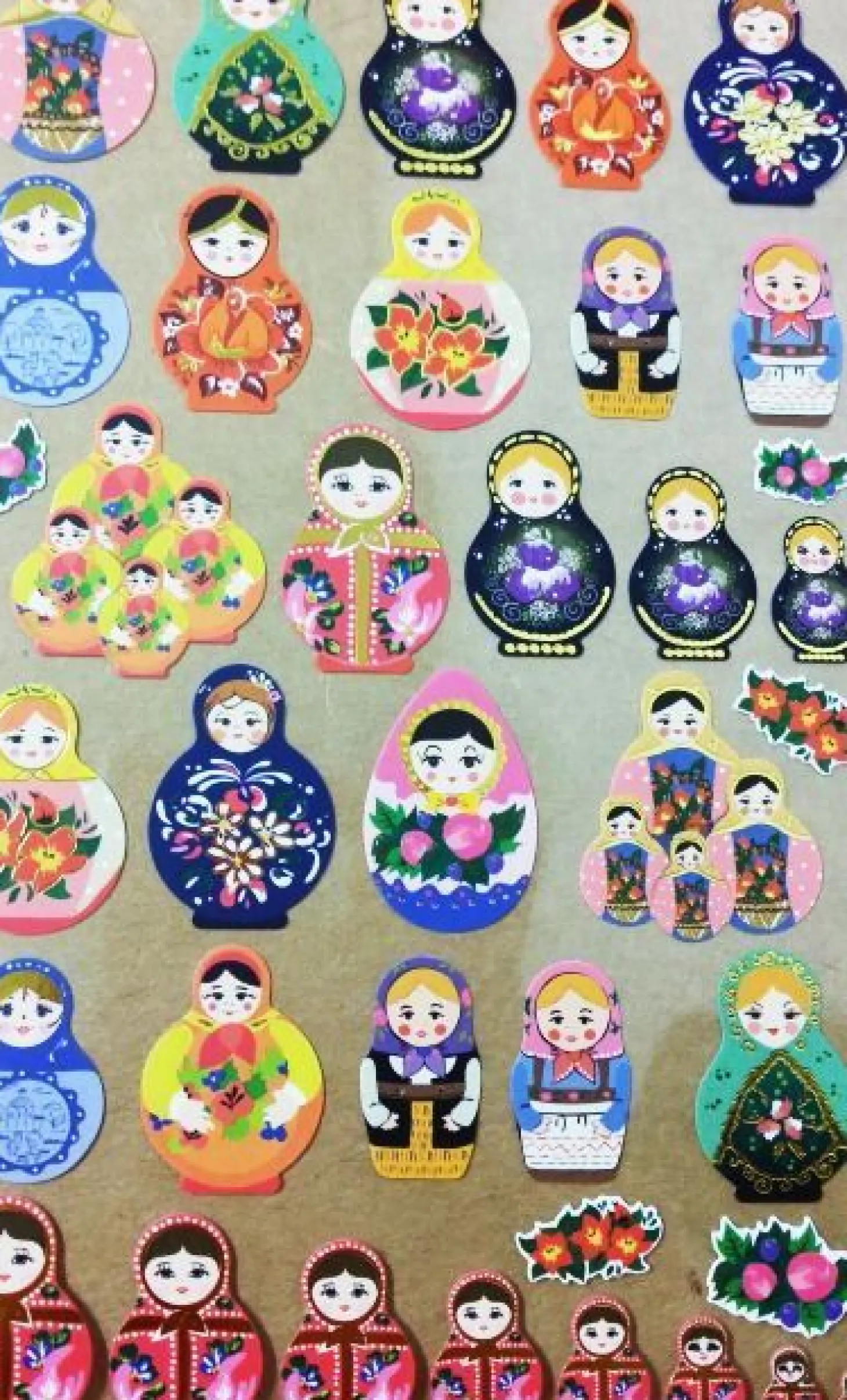 Matryoshka Deco Sticker