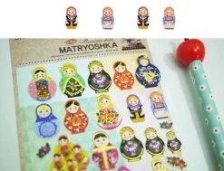 Matryoshka Deco Sticker