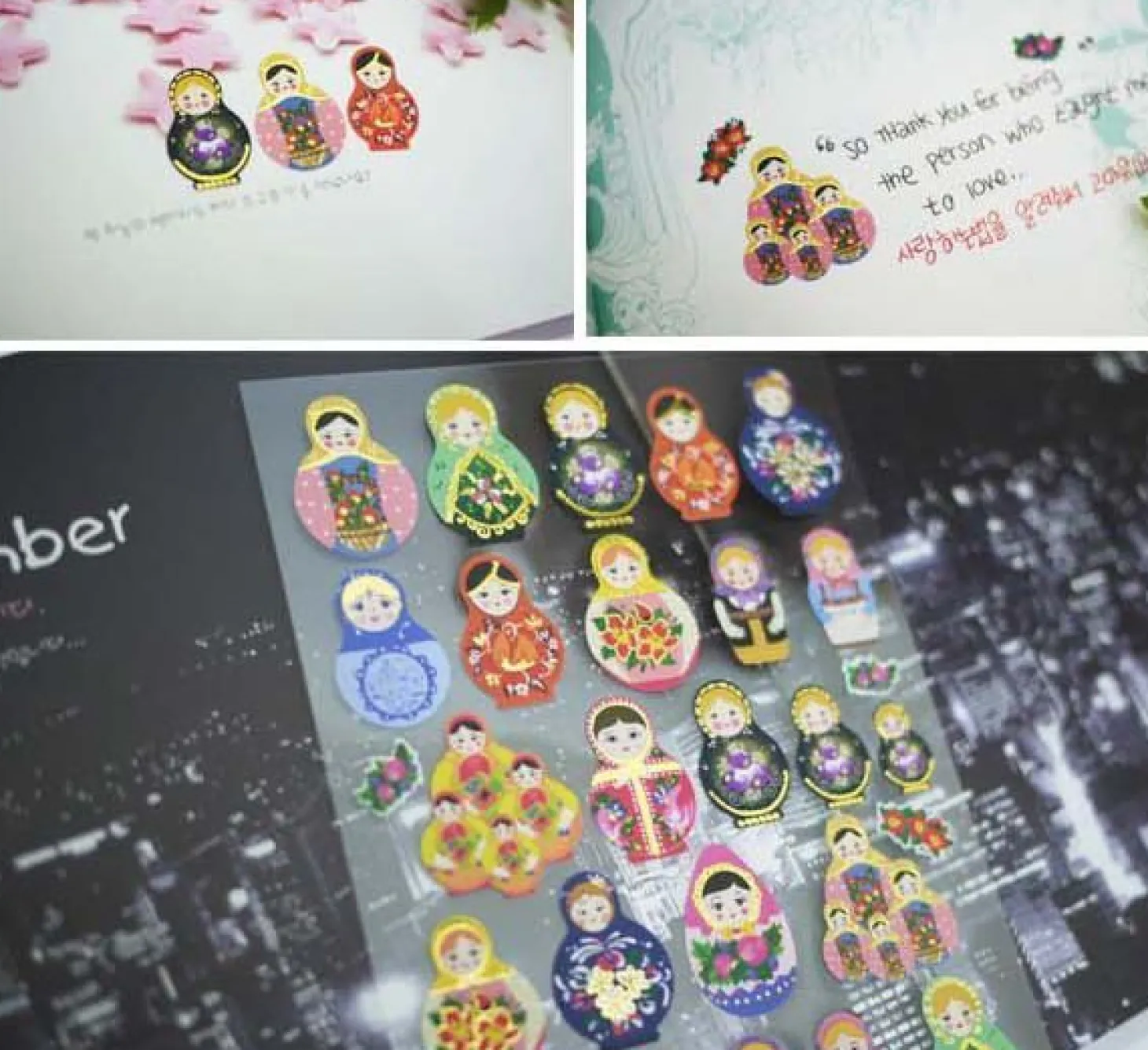 Matryoshka Deco Sticker