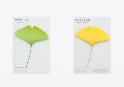 Medium Ginkgo Leaf Sticky Note