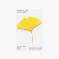 Medium Ginkgo Leaf Sticky Note