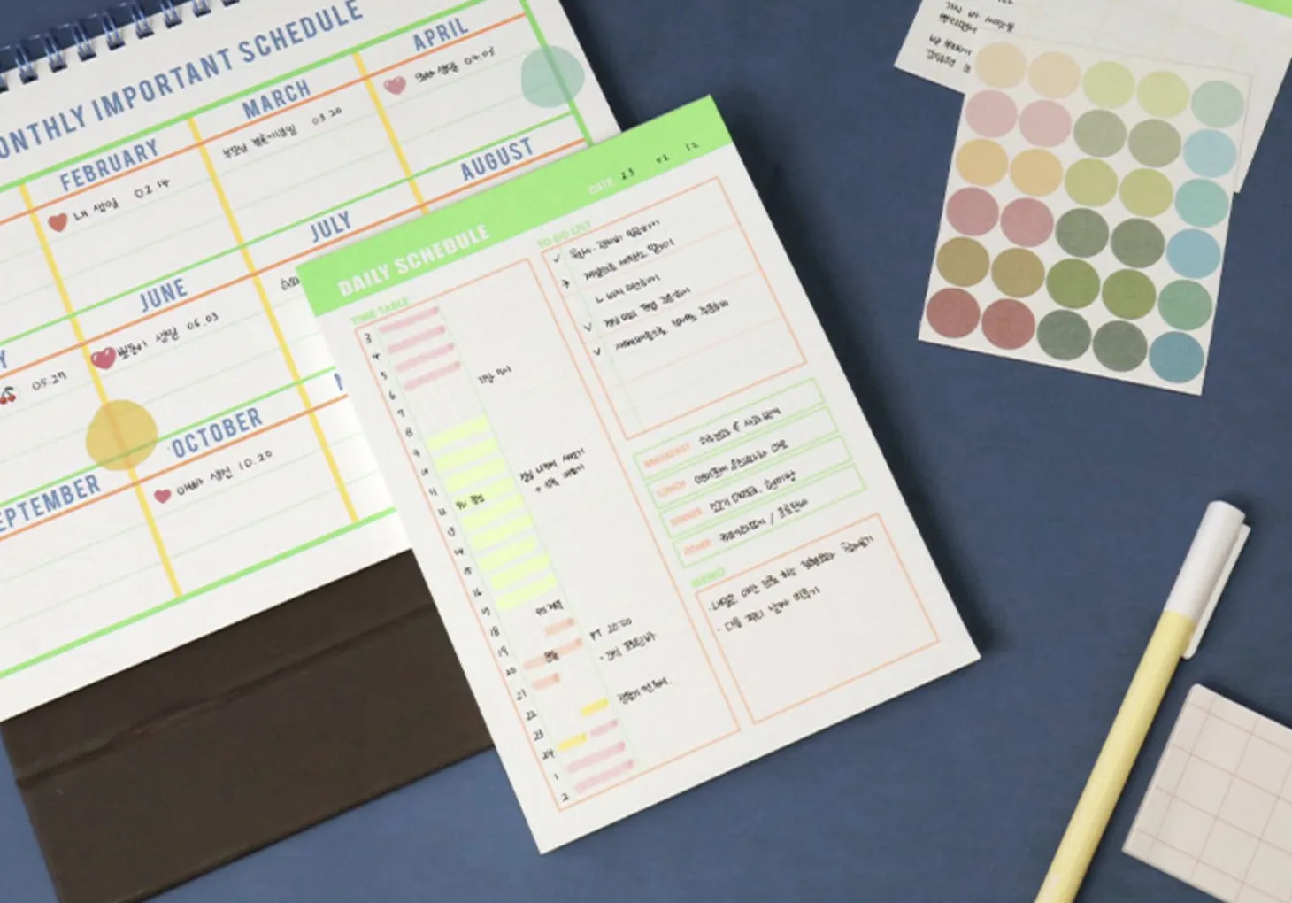 Medium Highlighter Memo Pad
