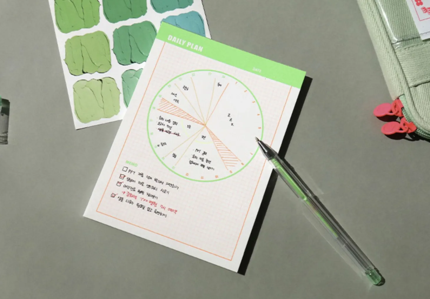 Medium Highlighter Memo Pad
