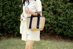 Medium Rattan Cooler Bag