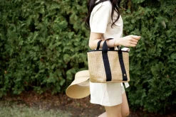 Medium Rattan Cooler Bag