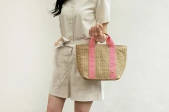 Medium Rattan Cooler Bag