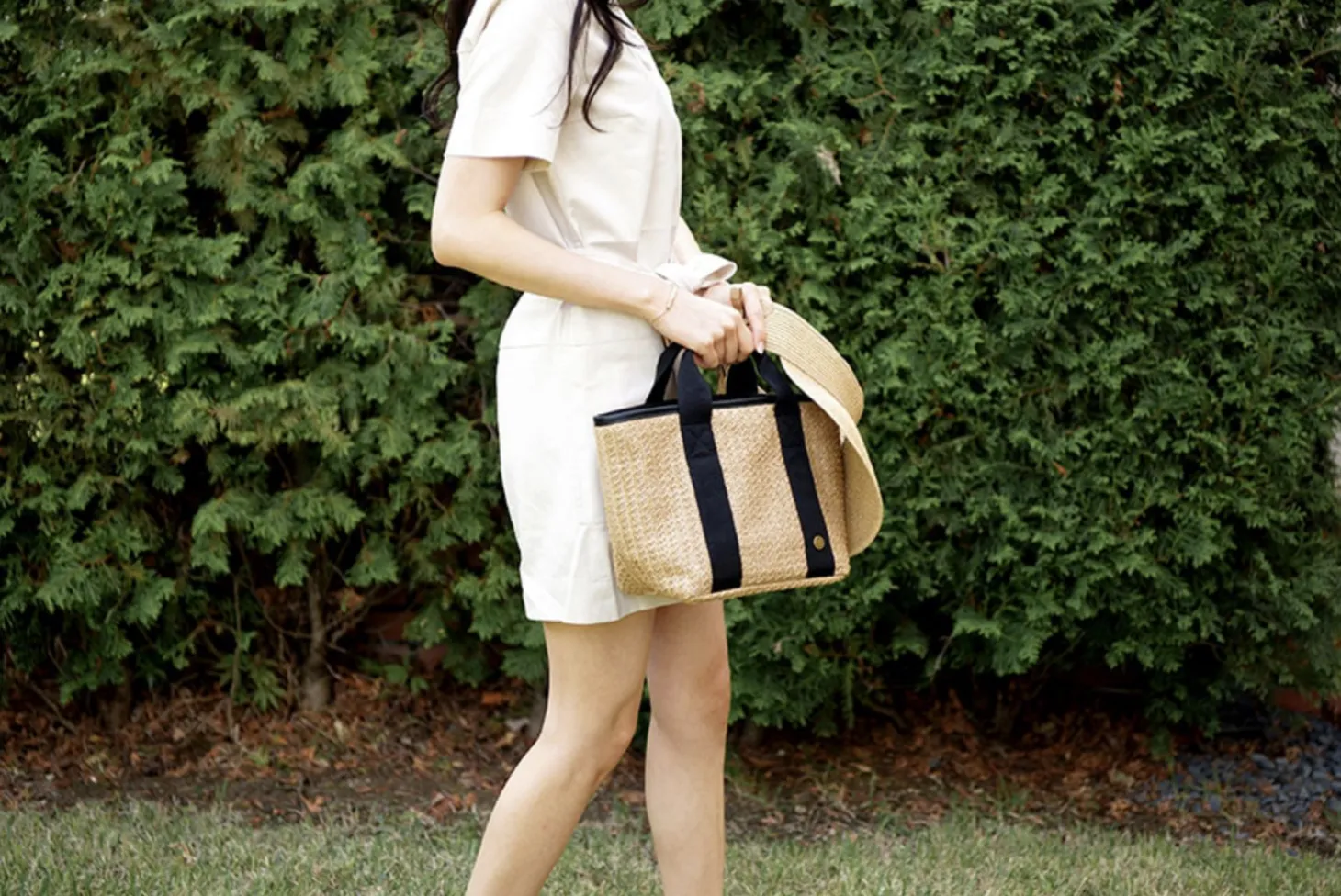 Medium Rattan Cooler Bag