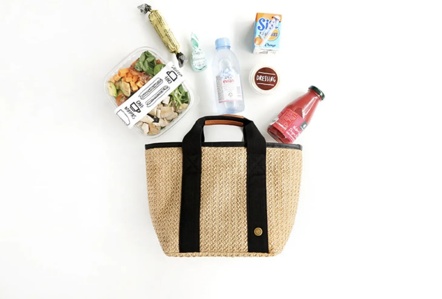 Medium Rattan Cooler Bag