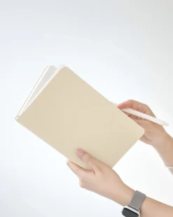 Medium Record Hardcover Lined Notebook v3