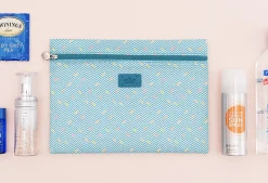 Medium Summer Mesh Flat Pouch